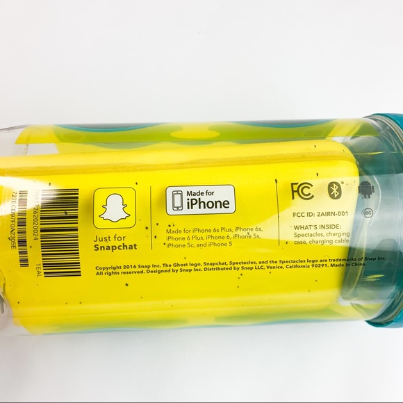 Spectacles Snapchat v1 Teal Camera Sunglasses - Picture 8 of 8